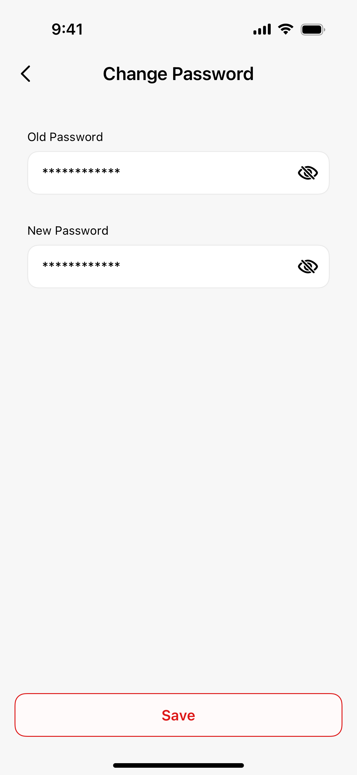 change your password