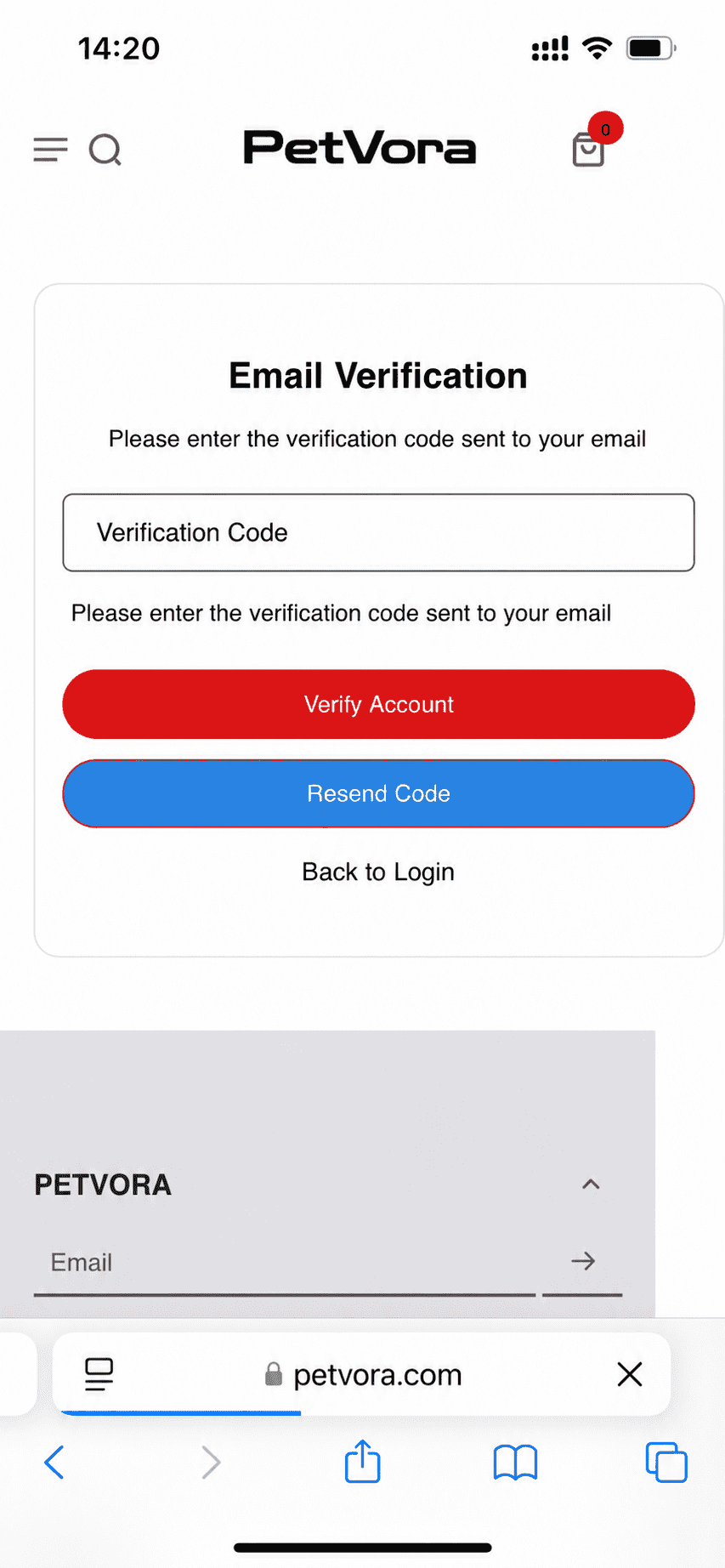 Verification Code