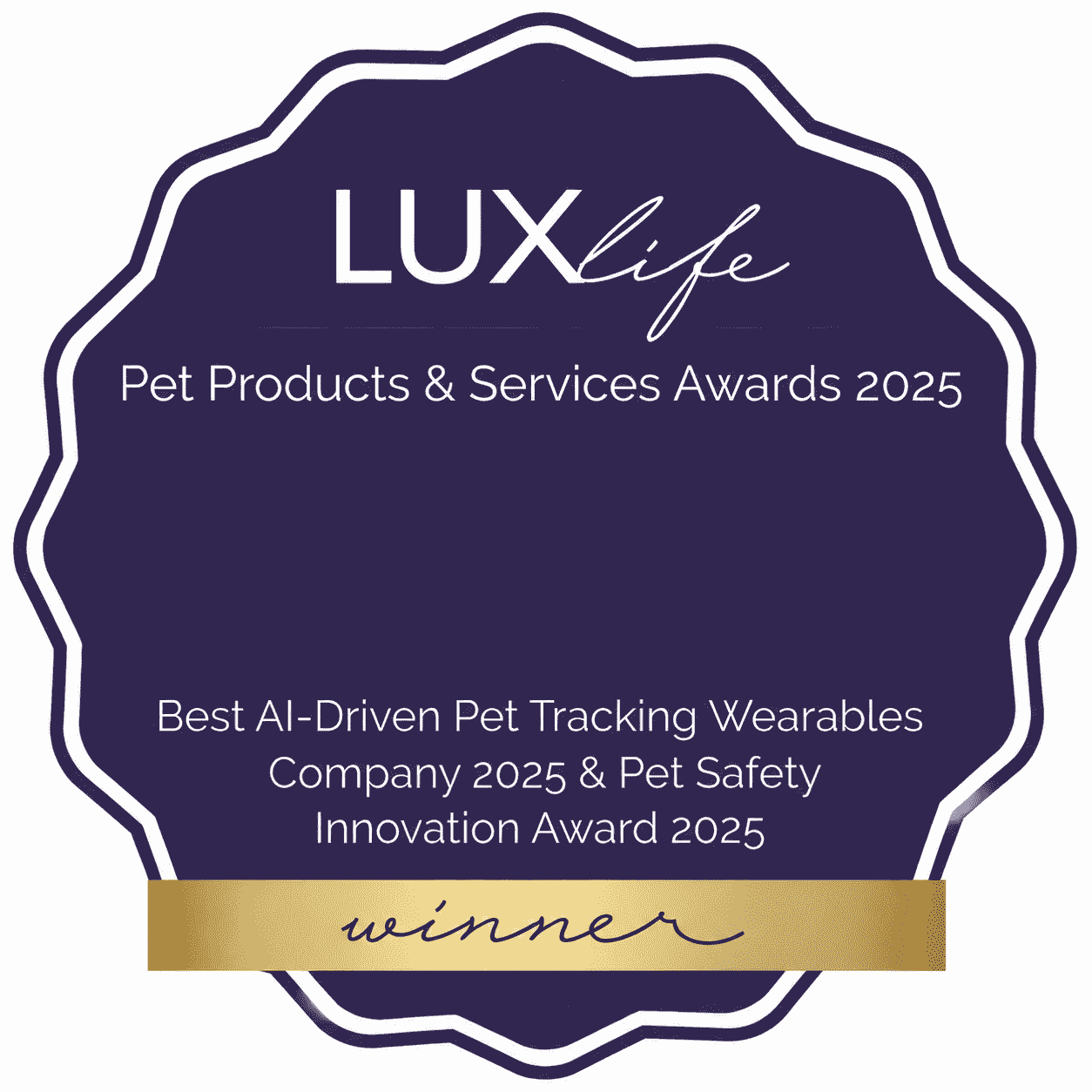 PETVORA recognition badge